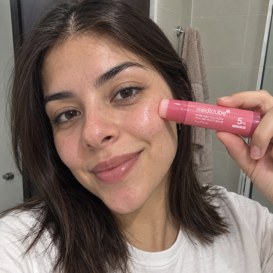El bálsamo Medicube PDRN Pink Collagen con sus características