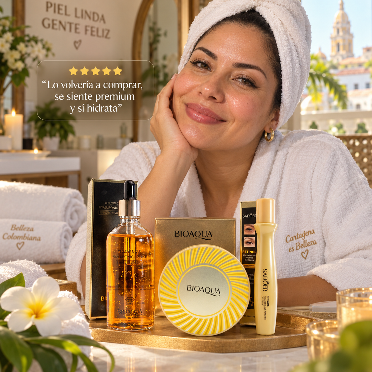 Kit de Oro Anti Edad con Caja