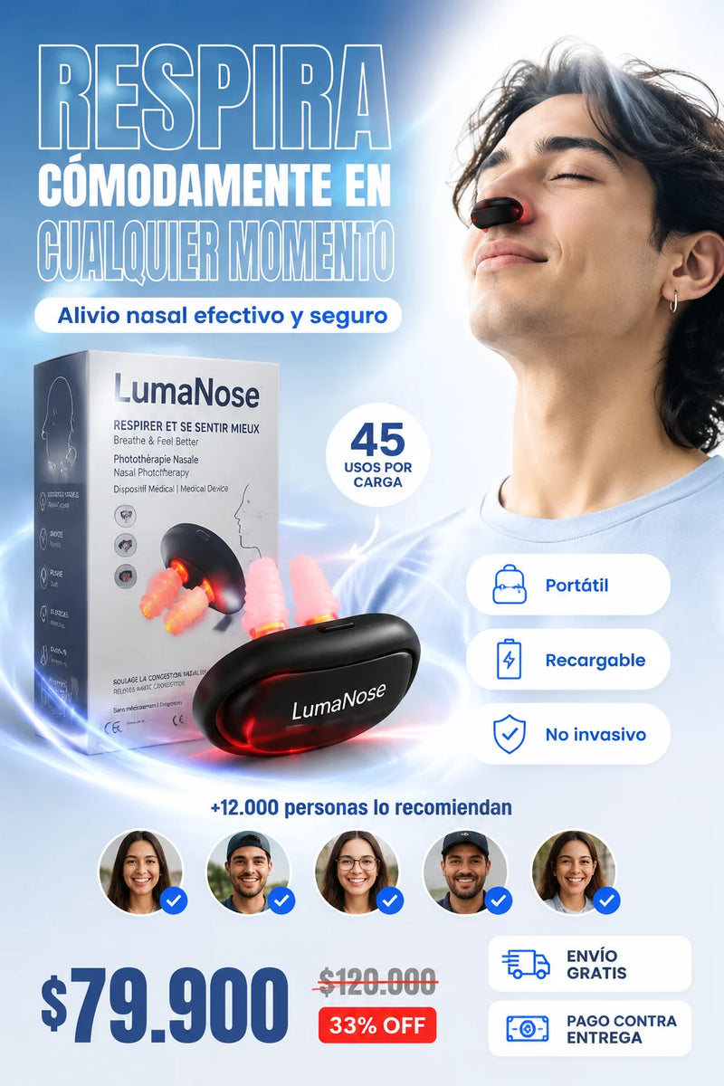 RespiRelief — Dispositivo de Fototerapia Nasal