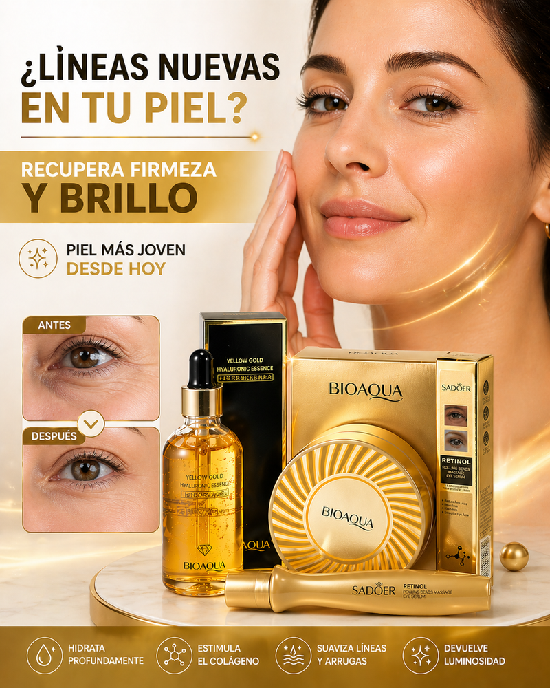 Kit de Oro Anti Edad con Caja