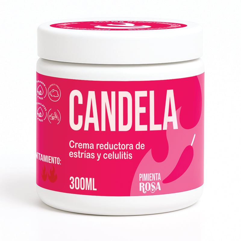 Candela — Crema Reductora de Estrías y Celulitis 300 ml