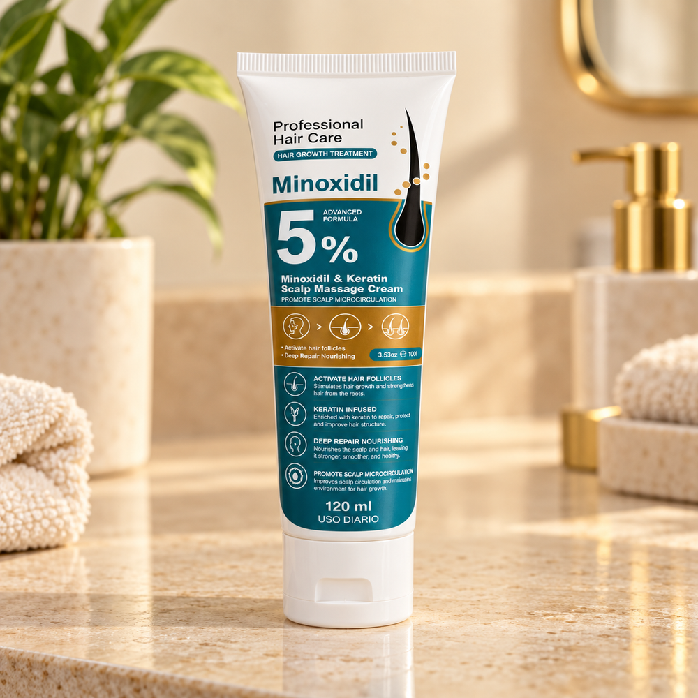 El tubo de Professional Hair Minoxidil 5% de 120 ml