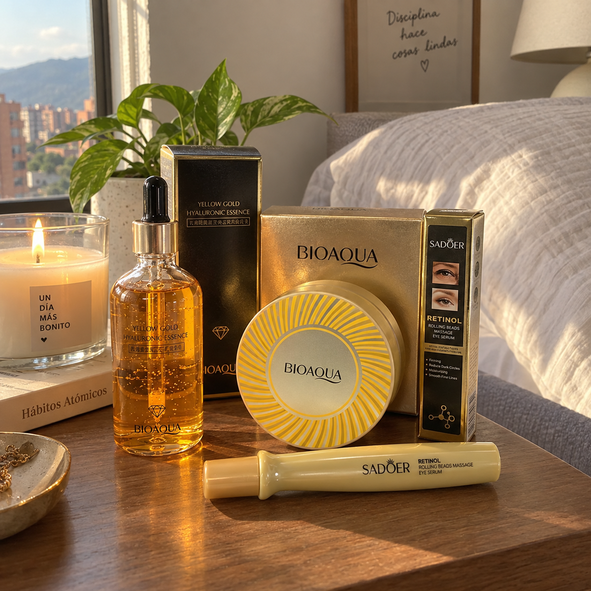 Kit de Oro Anti Edad con Caja