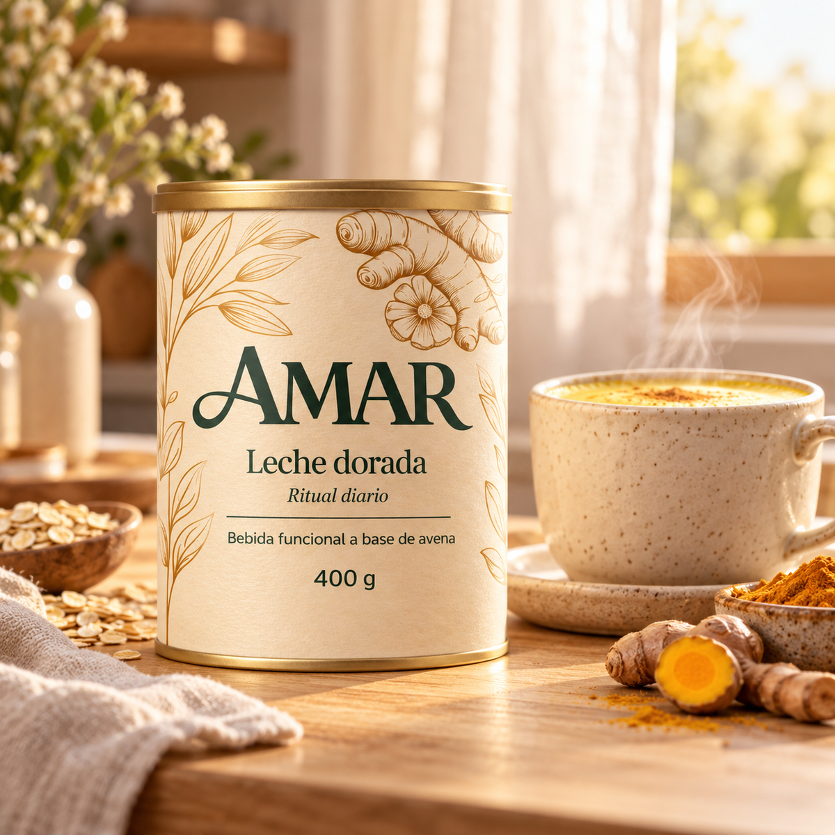 La leche dorada, ya lista