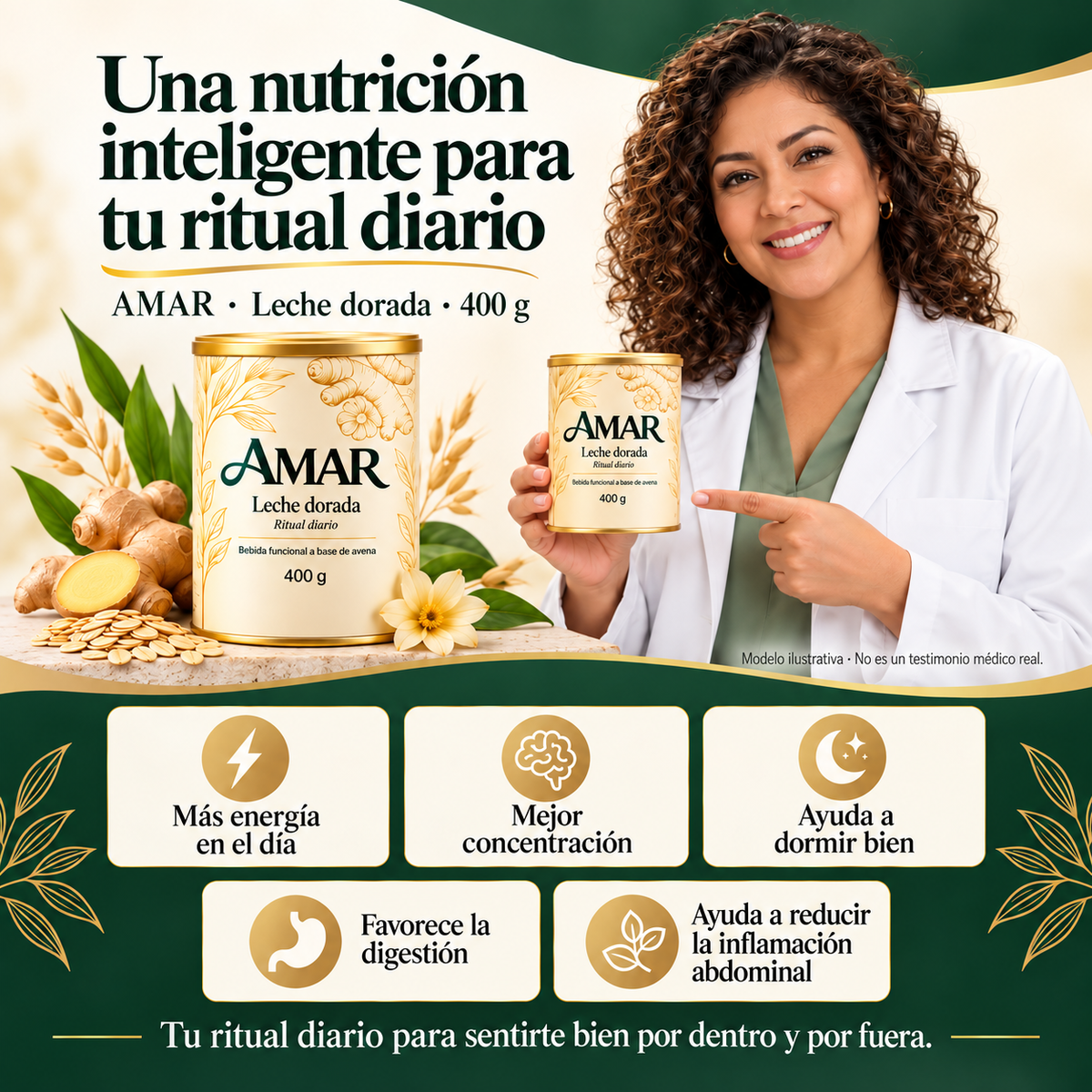 AMAR Leche Dorada 400 g